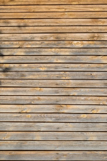 Old wooden wall of building