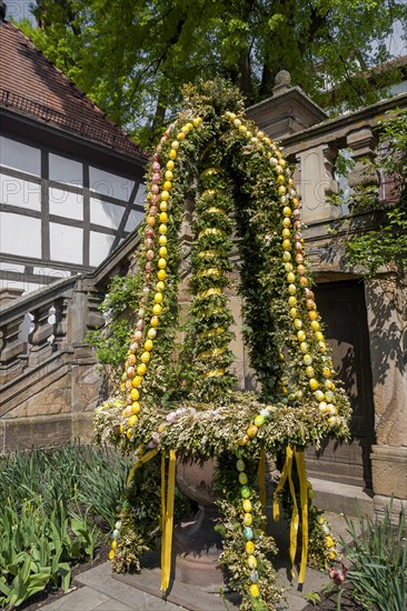 Decorated fountain