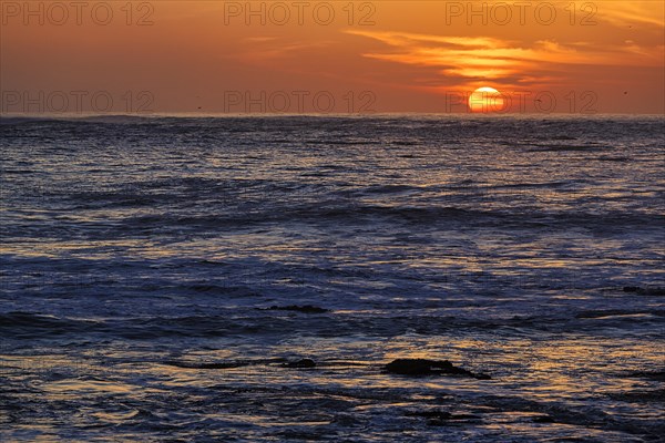 Sunset on the Atlantic Ocean