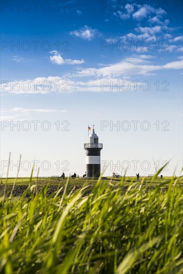 Black and white lighthouse