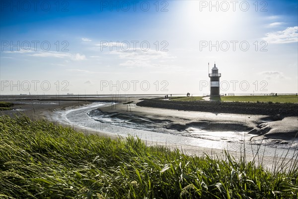 Black and white lighthouse