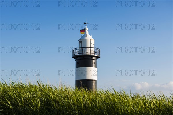 Black and white lighthouse