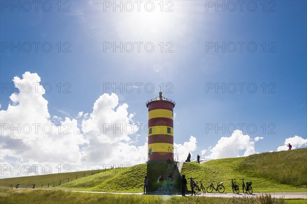 Yellow lighthouse