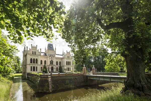 Moated castle and park