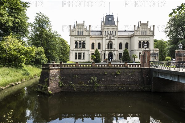 Moated castle and park