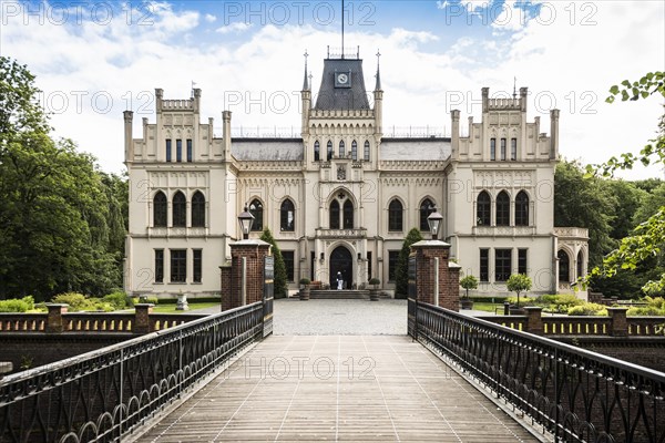 Moated castle and park