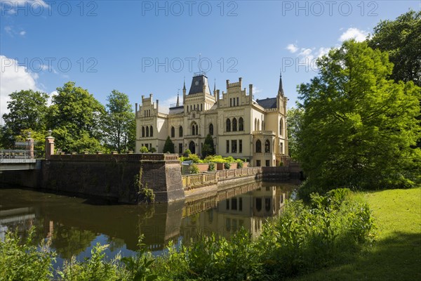 Moated castle and park