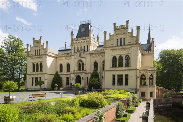 Moated castle and park