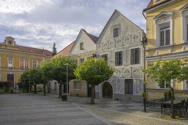 Historical Old Town with Sgraffito House