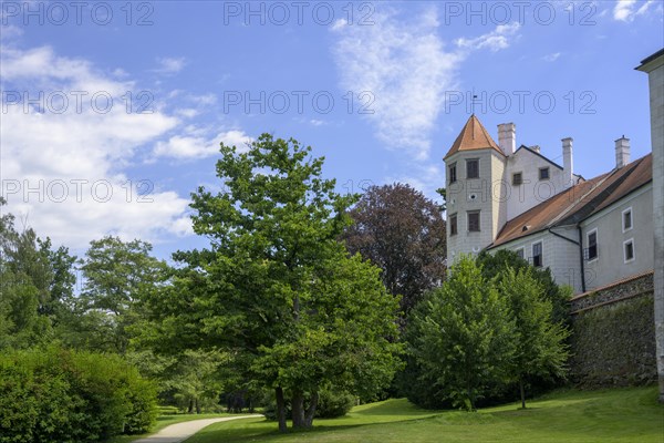 Castle seen from the park