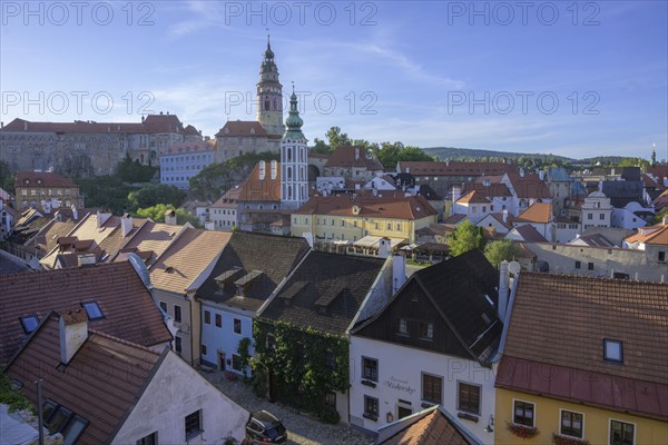 View of the old town and tower Zamecka vez
