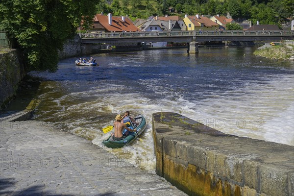 Boat Lane on the Vltava