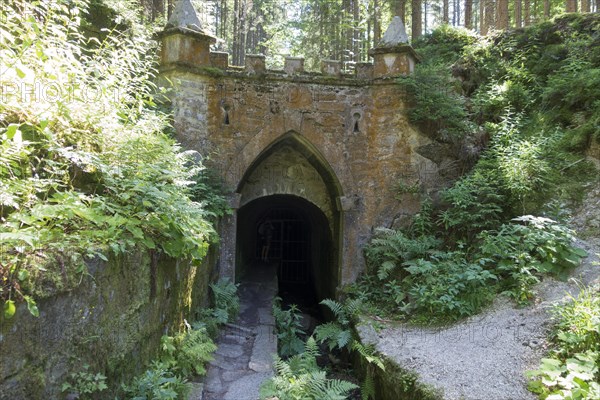 West portal Schwarzenberg alluvial canal