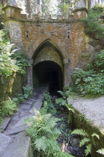 West portal Schwarzenberg alluvial canal