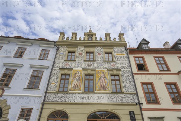 Historical buildings on the main square