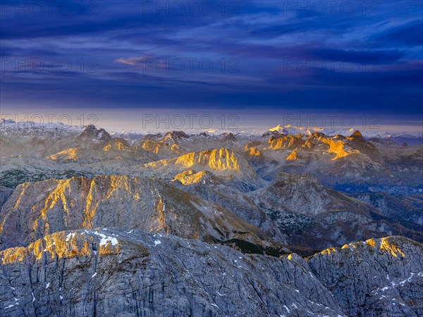 Sunrise in the Berchtesgaden Alps