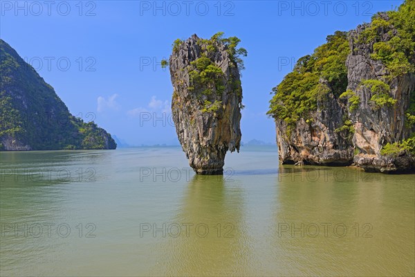 Striking rock formation on Khao Phing Kan Island