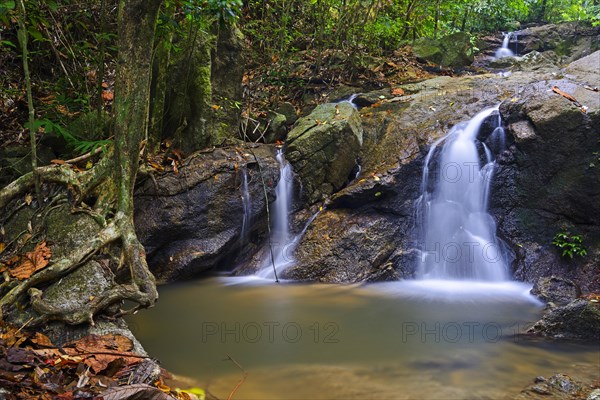 Cascades of the Kathu Waterfall