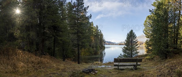 Lake Sils in autumn