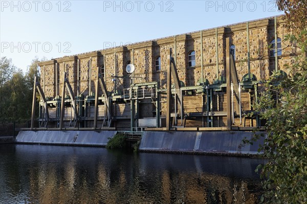 Historic Kahlenberg hydroelectric power plant power station