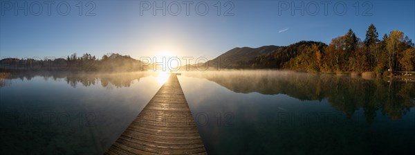 Morning atmosphere at sunrise