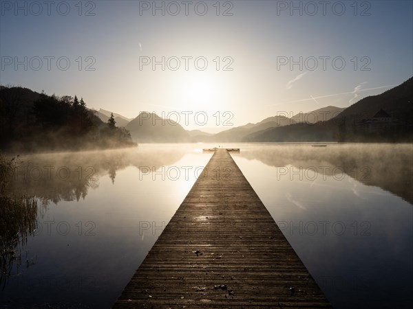 Morning atmosphere at sunrise