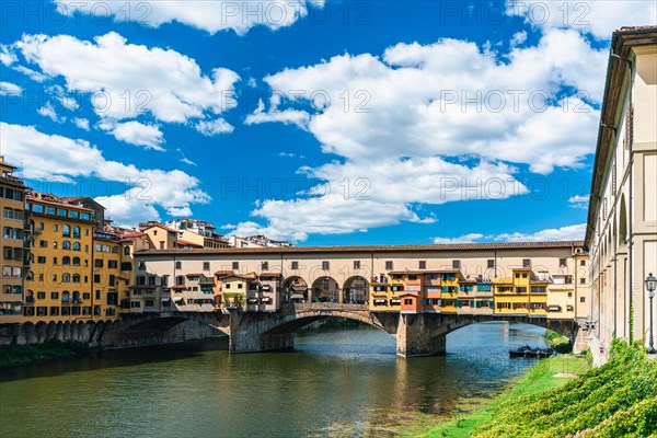 Ponte Vecchio Bridge over Arno River