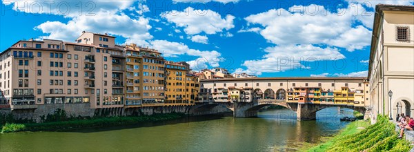 Ponte Vecchio Bridge over Arno River