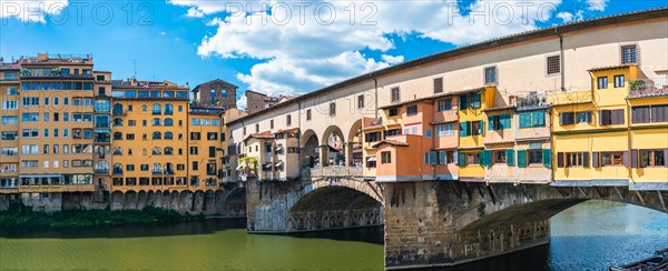 Ponte Vecchio Bridge over Arno River
