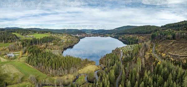 The Seebach flows into the Titisee