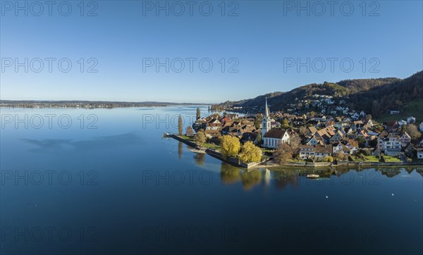 Aerial view of the municipality of Berlingen