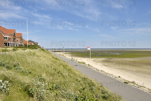 Promenade by the sea in Wittduen