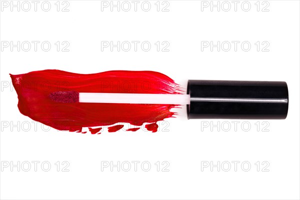 Liquid lipstick isolate on a white background