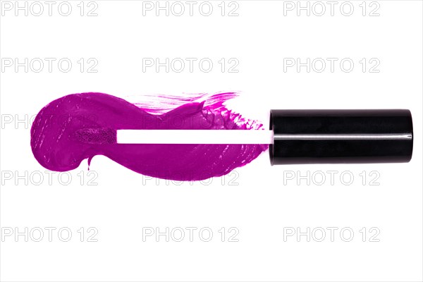 Liquid lipstick isolate on a white background