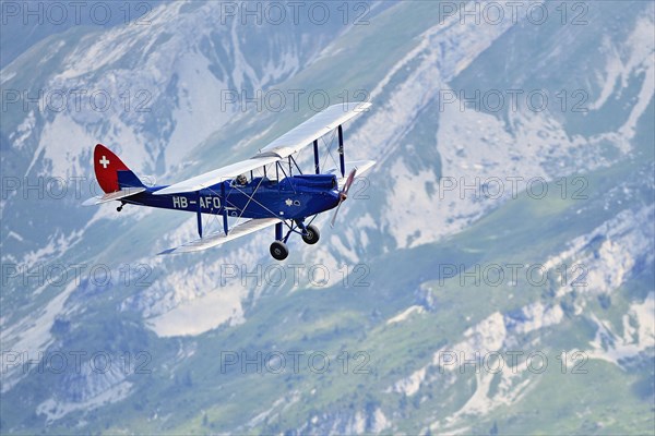 Vintage aircraft De Havilland Gipsy Moth