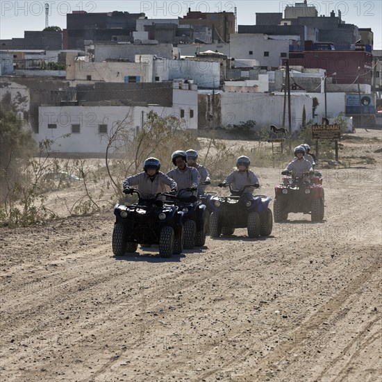 Young quad riders