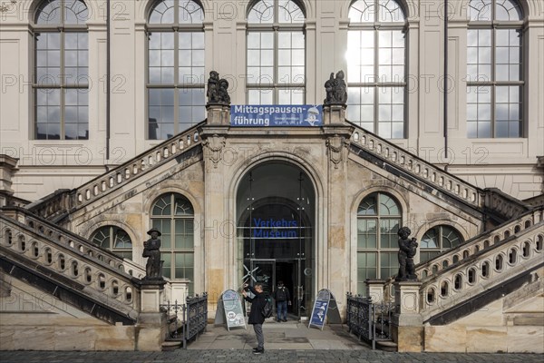 Dresden Transport Museum in the Johaneum