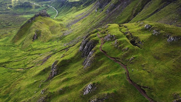 Bizarre Rock World of Quiraing