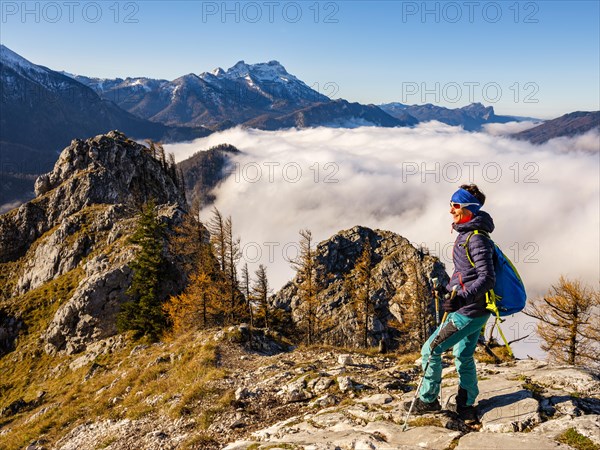 Mountaineer on the Grosser Schoberstein