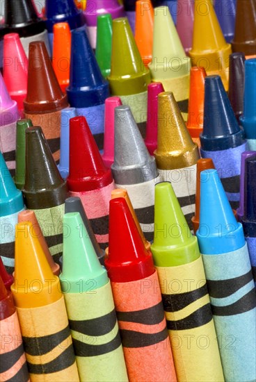 Colored Crayons