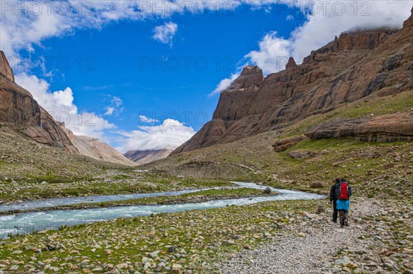 Pilgrims on the Kailash Kora