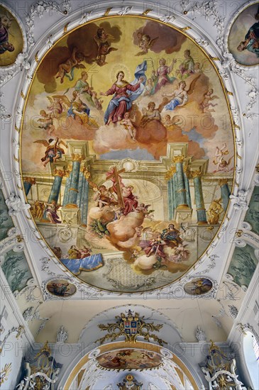 Ceiling frescoes