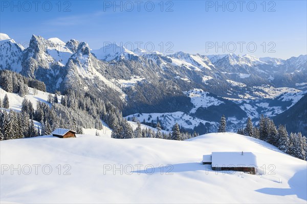 View from Jaunpass into the Simmental