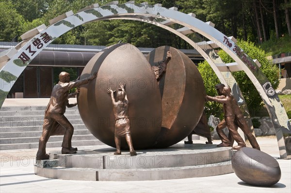 Reunification monument for the 3rd Tunnel of Aggression or the 3rd Infiltration Tunnel