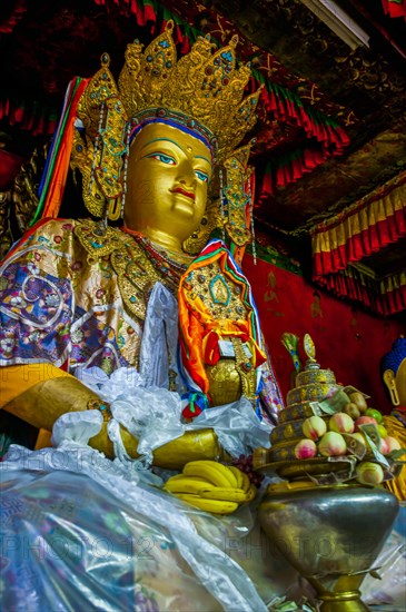 Buddha statue in the Ramoche temple