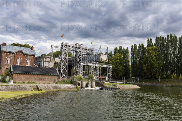 Houdeng-Goegnies Unesco world heritage site Boat Lifts on the Canal du Centre