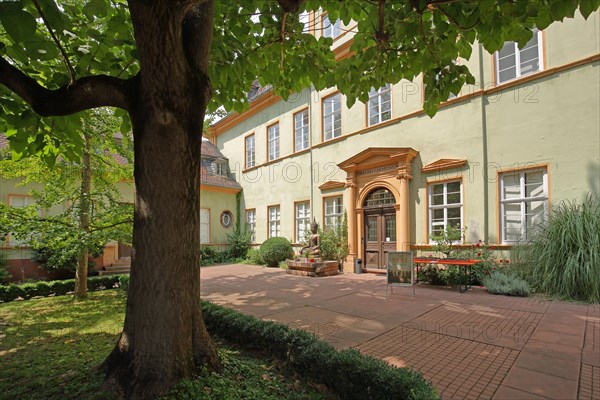 Inner courtyard and entrance to the Ethnological Museum