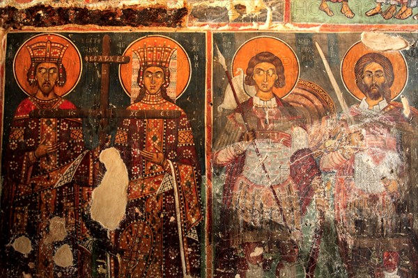 Barn-roofed churches in the Troodos Mountains on Cypriot Orthodox churches