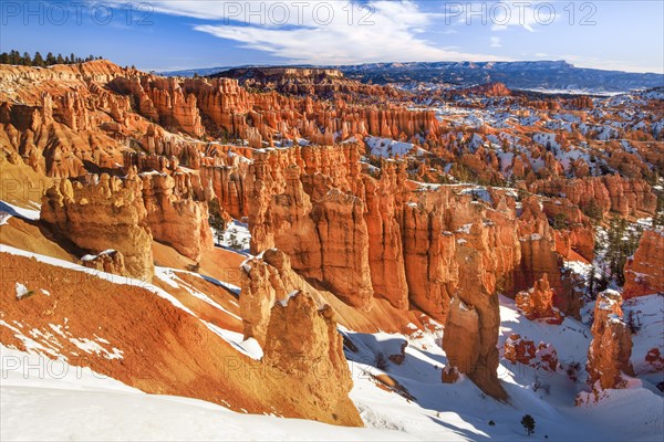 Bryce Canyon in winter