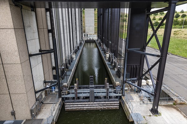 Strepy-Thieu boat lift one of the worlds largest boat lifts